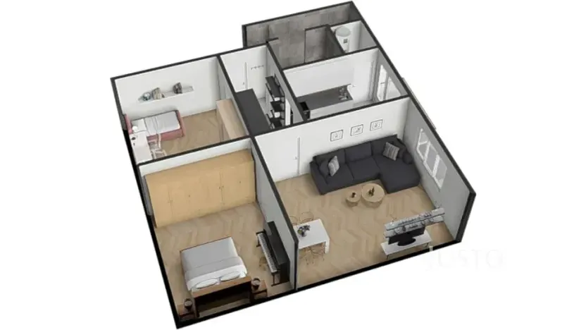 Prodej bytu 3+1, Písek, Harantova, 75 m2