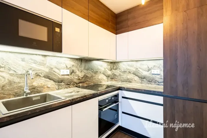 Pronájem bytu 2+kk, Praha - Horní Měcholupy, Nad přehradou, 43 m2