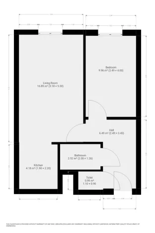 Pronájem bytu 2+kk, Praha - Horní Měcholupy, Nad přehradou, 43 m2