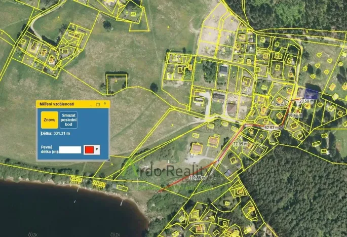 Prodej pozemku pro bydlení, Frymburk, 348 m2