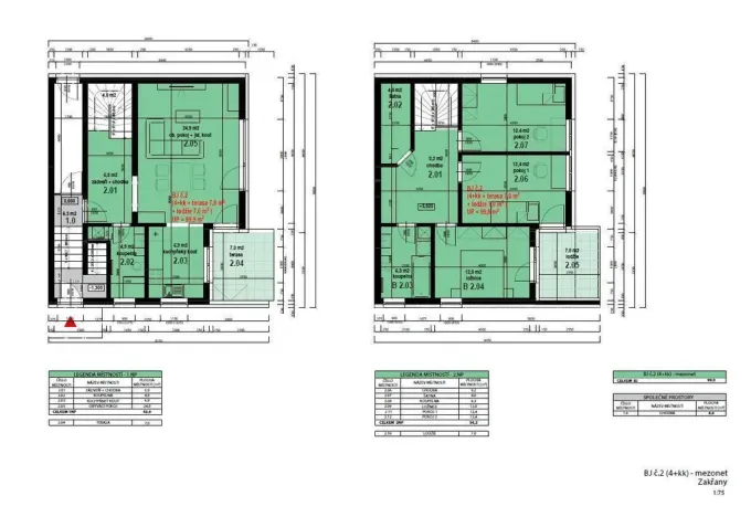 Prodej bytu 4+kk, Zakřany, 100 m2