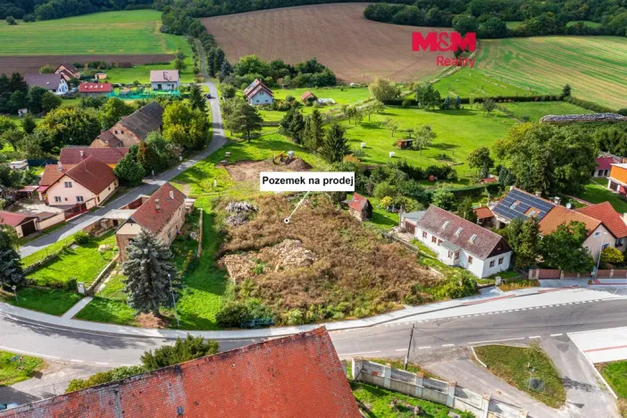 Prodej pozemku pro bydlení, Velemín - Březno, 607 m2