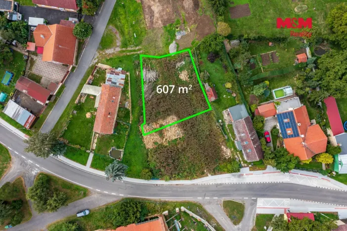 Prodej pozemku pro bydlení, Velemín - Březno, 607 m2