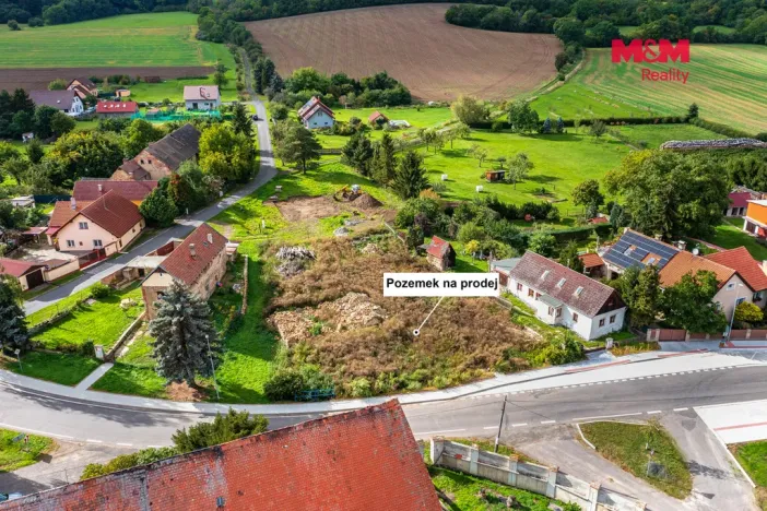 Prodej pozemku pro bydlení, Velemín - Březno, 608 m2