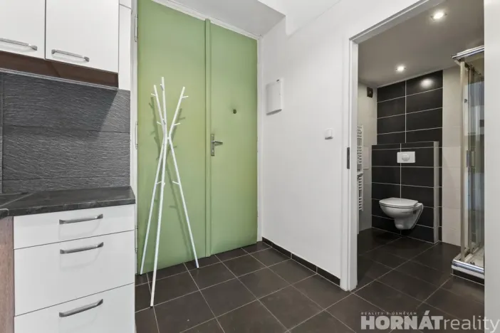 Pronájem bytu 1+kk, Praha - Smíchov, Nádražní, 28 m2