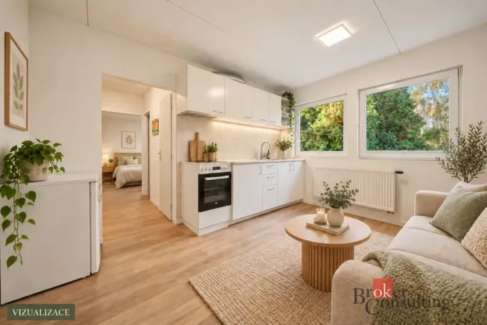Prodej bytu 2+kk, Nové Město nad Metují - Krčín, Černčická, 41 m2