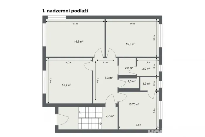 Prodej vícegeneračního domu, Praha - Strašnice, Pod strání, 335 m2