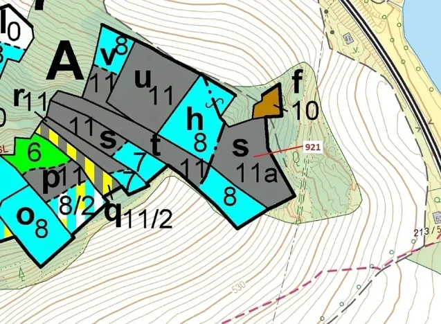 Dražba lesa, Kovčín, 4401 m2