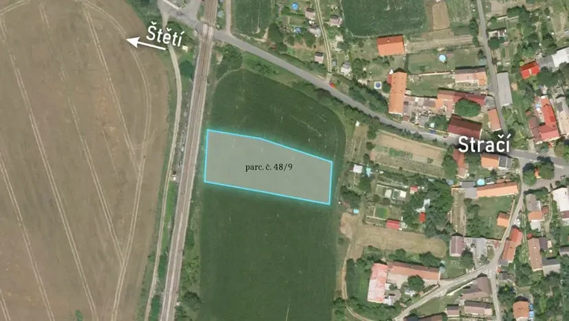 Prodej zahrady, Štětí, 3000 m2