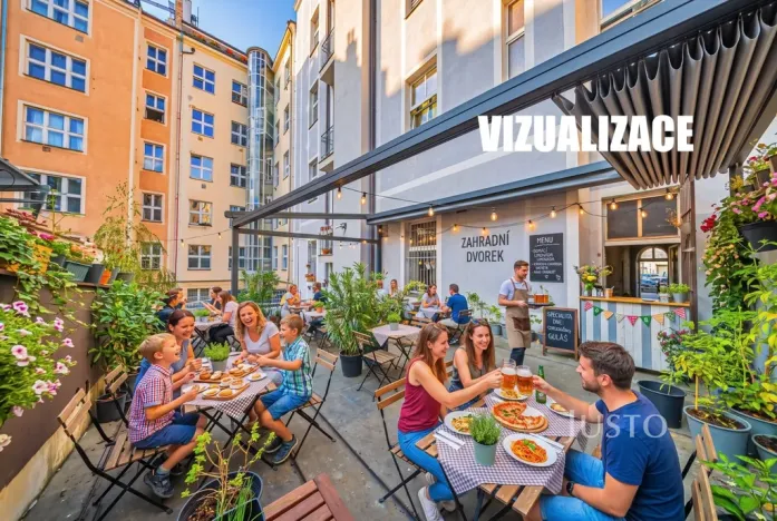 Pronájem restaurace, Praha - Bubeneč, Čs. armády, 133 m2