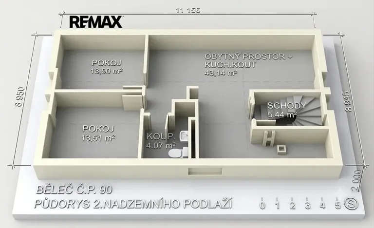 Prodej rodinného domu, Běleč, 200 m2