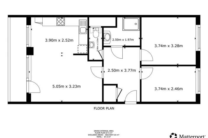 Prodej bytu 3+kk, Bystřice, Družstevní, 74 m2