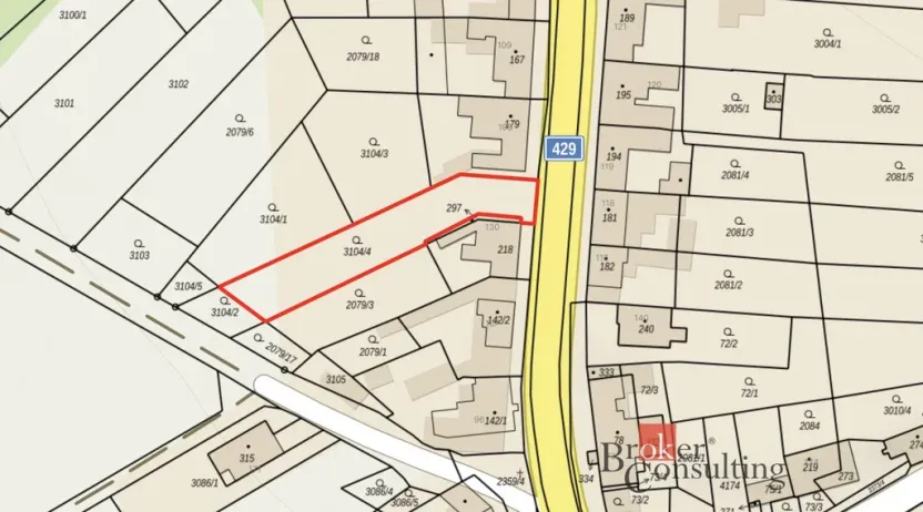 Prodej pozemku pro bydlení, Kozlany, 811 m2
