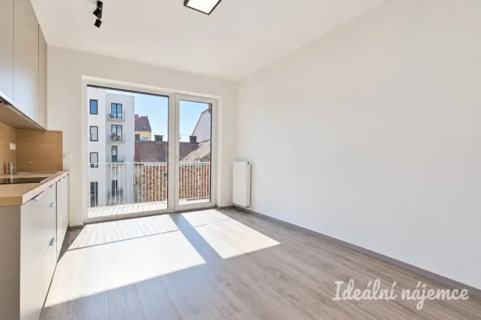 Pronájem bytu 1+kk, Brno - Trnitá, Křenová, 40 m2