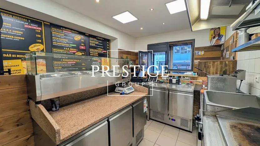 Pronájem restaurace, Praha - Holešovice, Komunardů, 46 m2