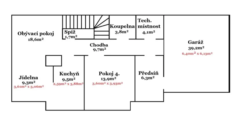 Prodej rodinného domu, Králův Dvůr, Plzeňská, 201 m2