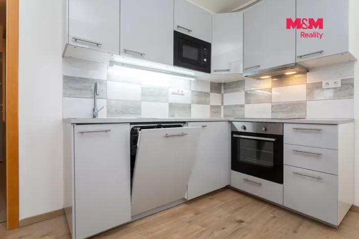Pronájem bytu 1+kk, Plzeň - Litice, Vysoká, 38 m2