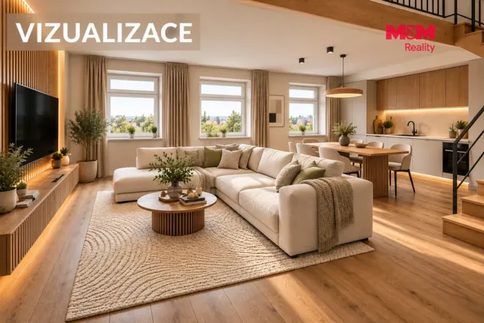 Prodej bytu 2+kk, Hostomice - Bezdědice, 52 m2