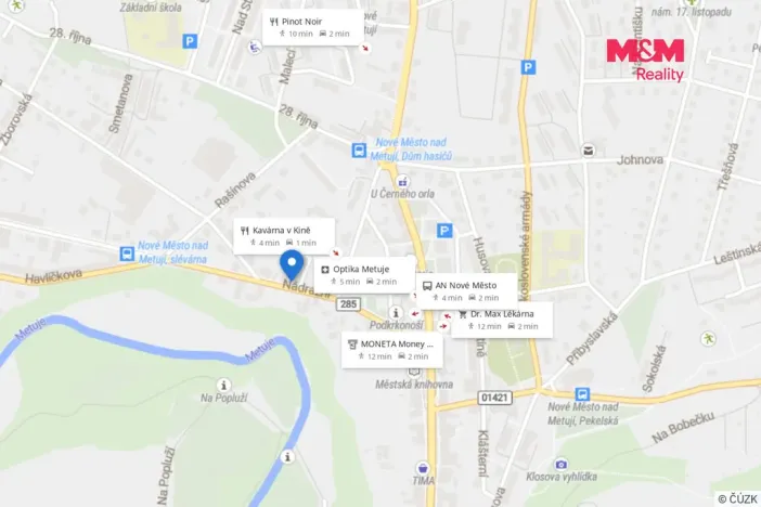 Pronájem bytu 3+kk, Nové Město nad Metují, Nádražní, 95 m2