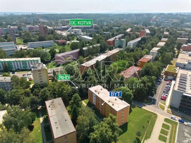 Prodej bytu 2+1, Ostrava - Zábřeh, Volgogradská, 53 m2