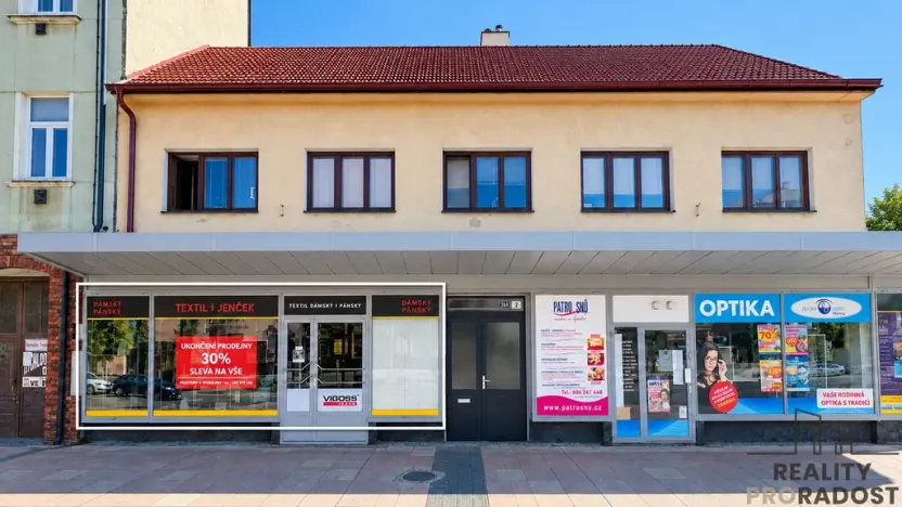 Pronájem komerčního prostoru, 121 m², Národní třída, Hodonín