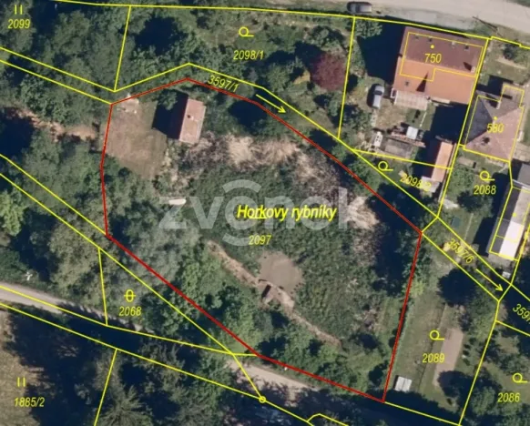 Prodej pozemku, 2136 m², Halenkovice