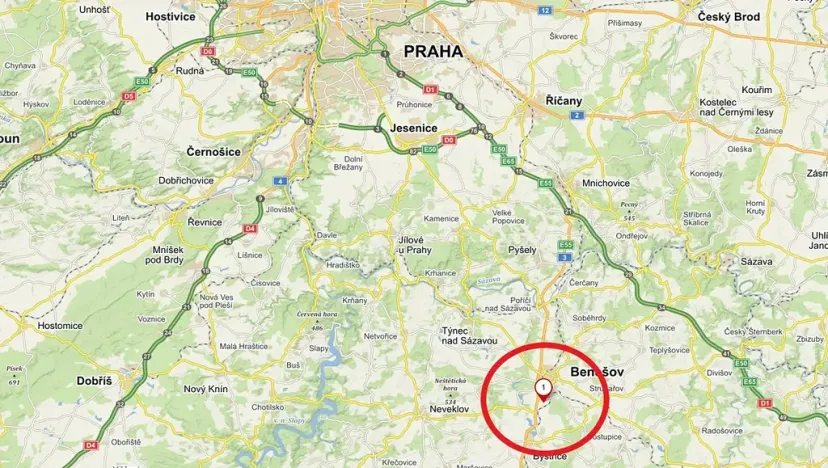 Prodej pozemku pro bydlení, Benešov, 1348 m2