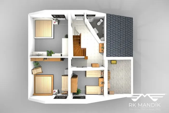 Pronájem rodinného domu, Mělník, Klidná, 132 m2