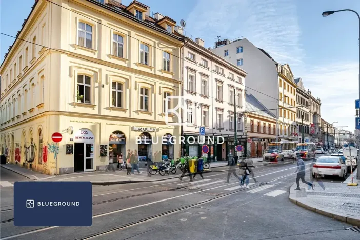 Pronájem bytu 1+kk, Praha - Karlín, Prvního pluku, 25 m2