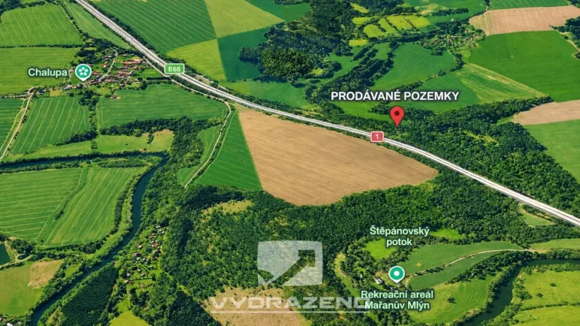 Prodej louky, Soutice, 528 m2