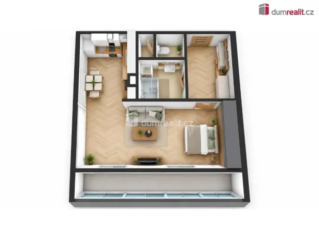 Prodej bytu 1+kk, Praha - Vokovice, Tobrucká, 39 m2