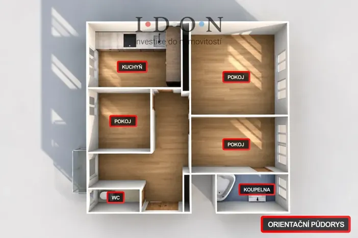 Prodej bytu 3+1, Český Těšín, Čapkova, 90 m2