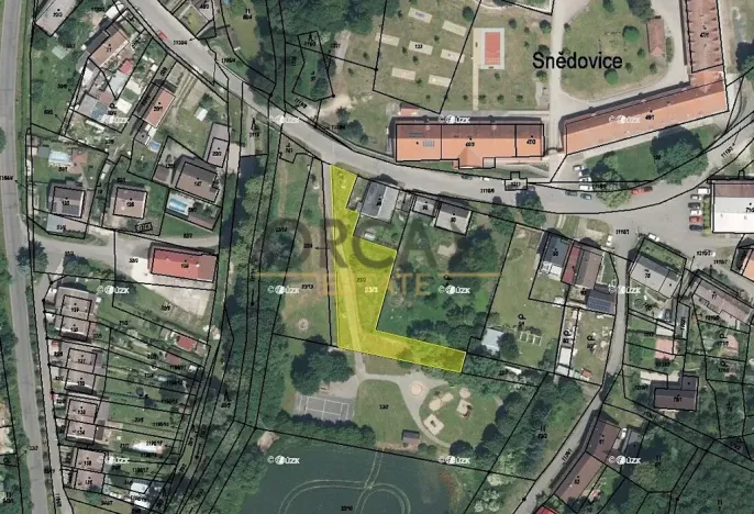 Prodej podílu pole, Snědovice, 471 m2