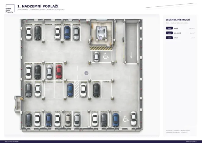 Pronájem ordinace, Třeboň, Nová, 40 m2