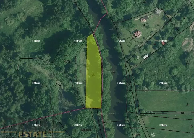 Prodej pozemku, 2223 m², Dráchov