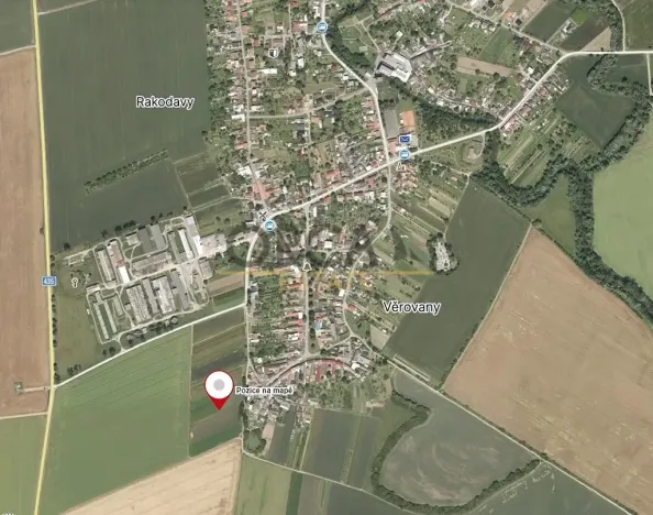 Prodej pozemku pro bydlení, Věrovany, 2682 m2