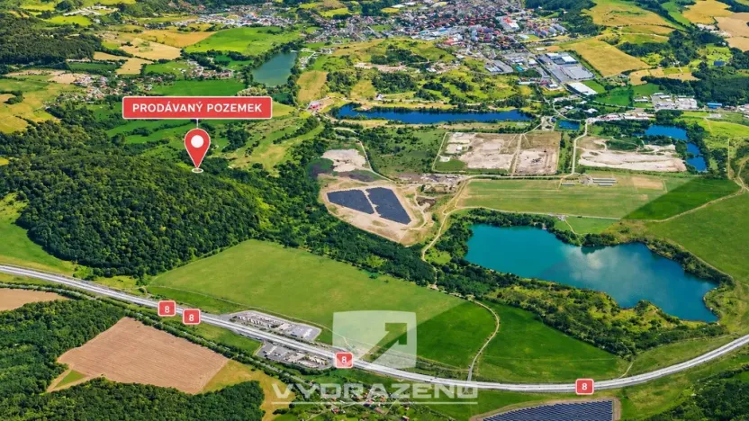 Prodej pole, Ústí nad Labem, 9862 m2