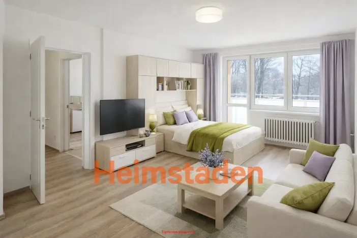 Pronájem bytu 1+1, 39 m², Prameny, Karviná-Ráj, Karviná - Ráj