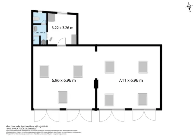 Prodej - jiné, Bystřany, Gen. Svobody, 120 m2