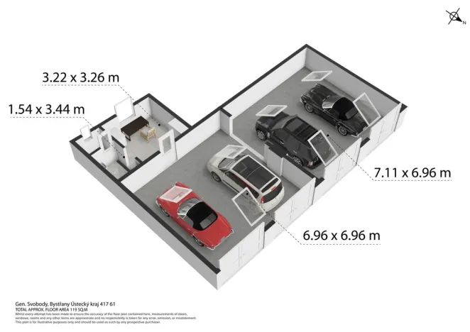 Prodej - jiné, Bystřany, Gen. Svobody, 120 m2