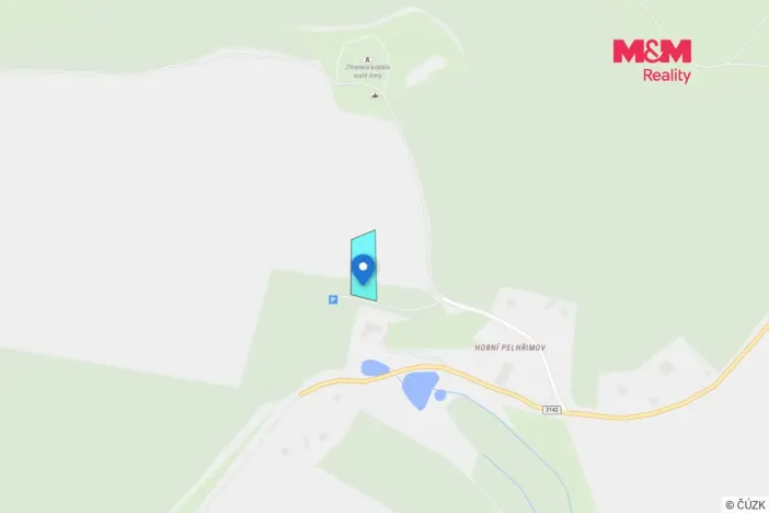 Prodej pozemku pro bydlení, Cheb, 2705 m2