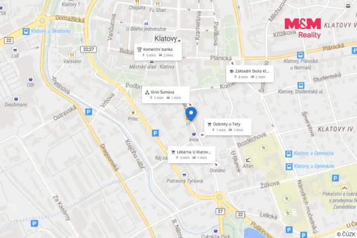 Pronájem bytu 3+kk, Klatovy - Klatovy II, 75 m2