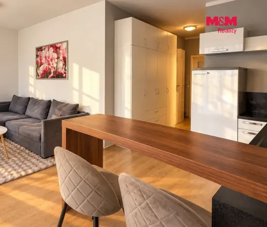 Pronájem bytu 1+kk, Kladno, Moskevská, 34 m2