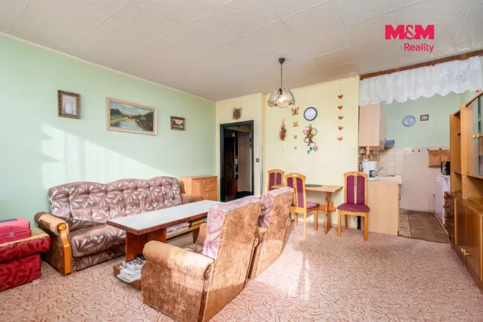 Prodej bytu 2+kk, Ústí nad Labem - Krásné Březno, Vojanova, 48 m2