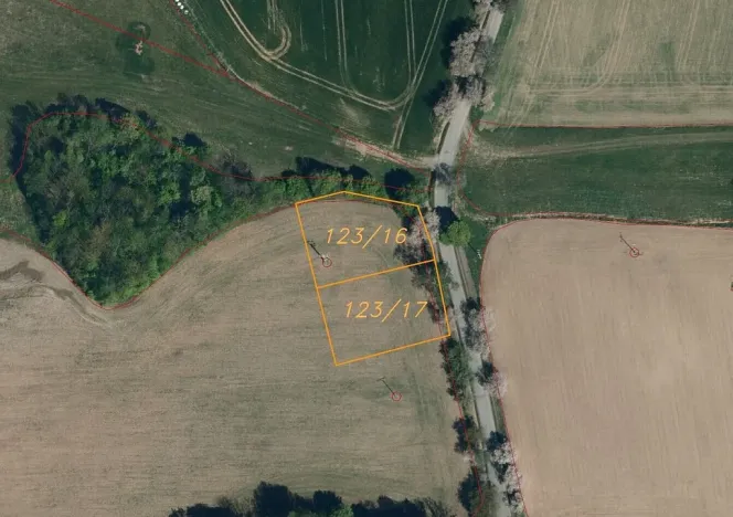 Prodej pozemku, Boňkov, 2200 m2