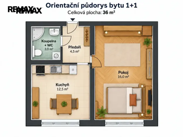 Prodej bytu 1+1, Karlovy Vary - Rybáře, Vodárenská, 36 m2