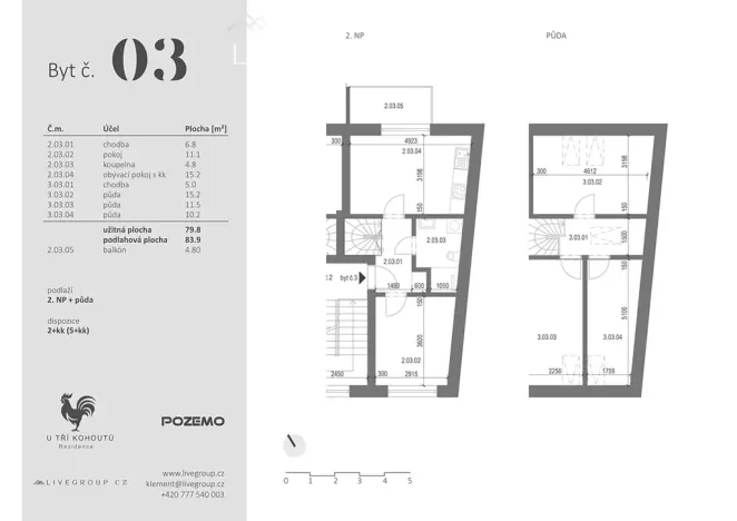 Prodej bytu 5+kk, Ivančice, 83 m2
