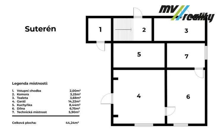 Prodej rodinného domu, Praha - Újezd nad Lesy, Budčická, 91 m2