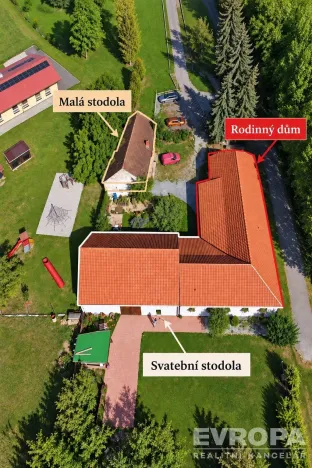 Prodej bytu, 500 m², Borovy, okres plzeň-jih