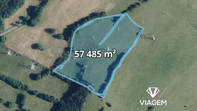Prodej pole, 9580 m², Horní Město